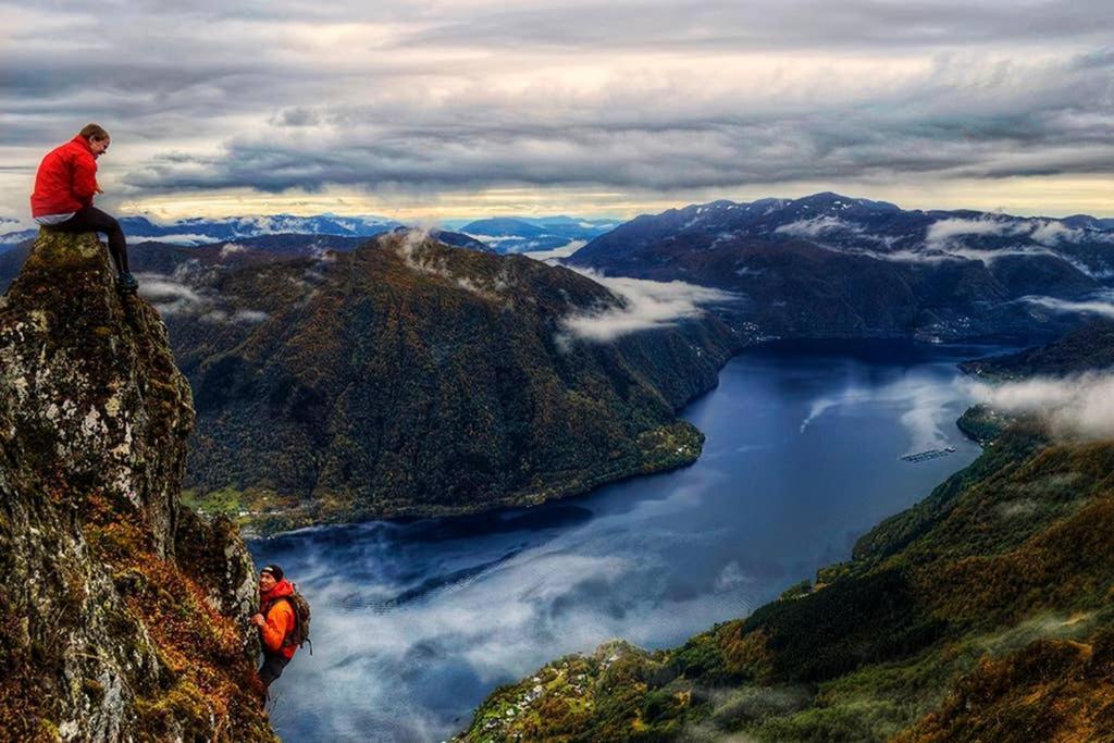 فيلا Skjerping Gardshus, Lonevåg المظهر الخارجي الصورة