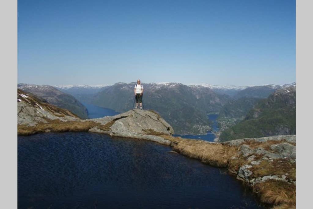 فيلا Skjerping Gardshus, Lonevåg المظهر الخارجي الصورة