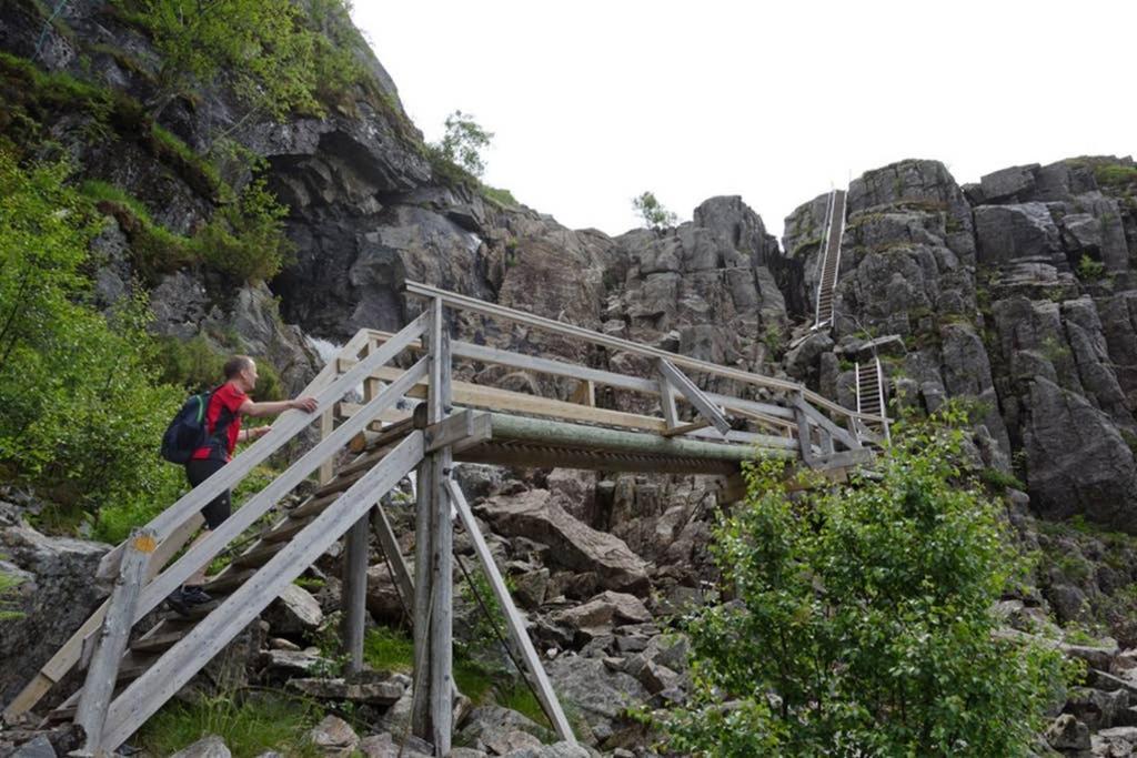 فيلا Skjerping Gardshus, Lonevåg المظهر الخارجي الصورة